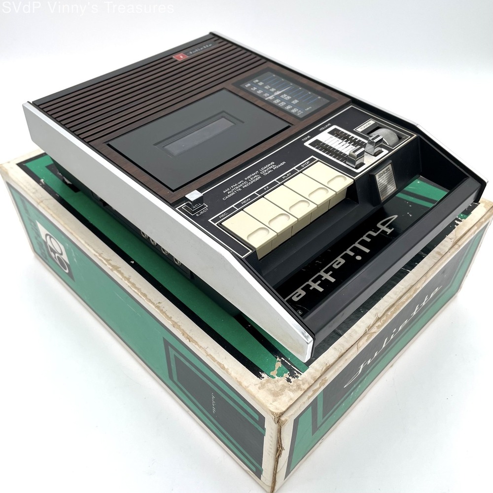 VTG Juliette CTP-2035 in Box 1980s Radio/Cassette Recorder Repair/Parts/Decor